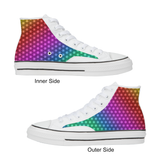shoes, flower of life, rainbow,MOQ1,Delivery days 5